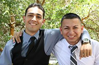 photo of first graduate students